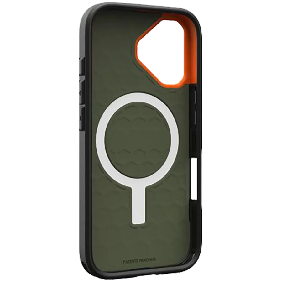 photo 2 - UAG Պատյան CIVILIAN հետ MagSafe Olive / Orange for iPhone 17