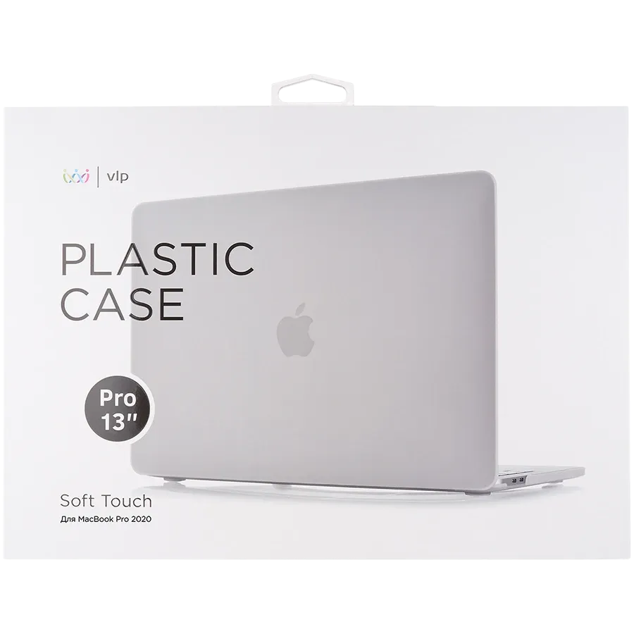 photo 4 - VLP Қаптама Plastic Case  Ақ for MacBook Pro 13