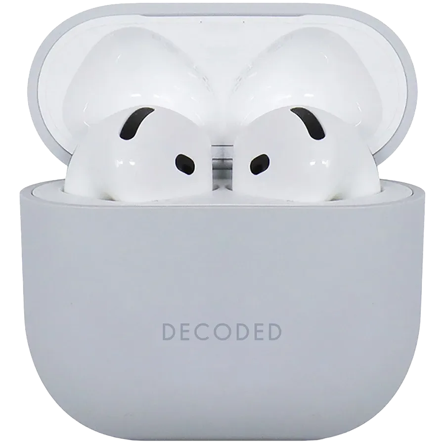 photo 1 - Husă DECODED Aircase pentru AirPods (Gen,4), Gray