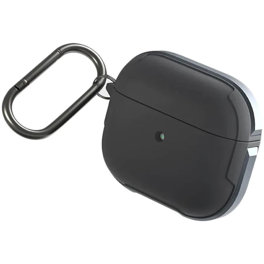 photo - UNIQ Чехол Valencia  Серый для AirPods (Gen. 3)