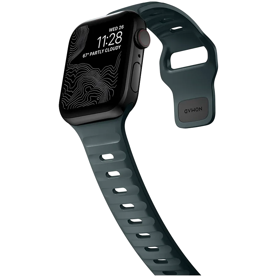 photo 3 - NOMAD SPORT STRAP Ремешок для Apple Watch 38/40/41 mm, Синий