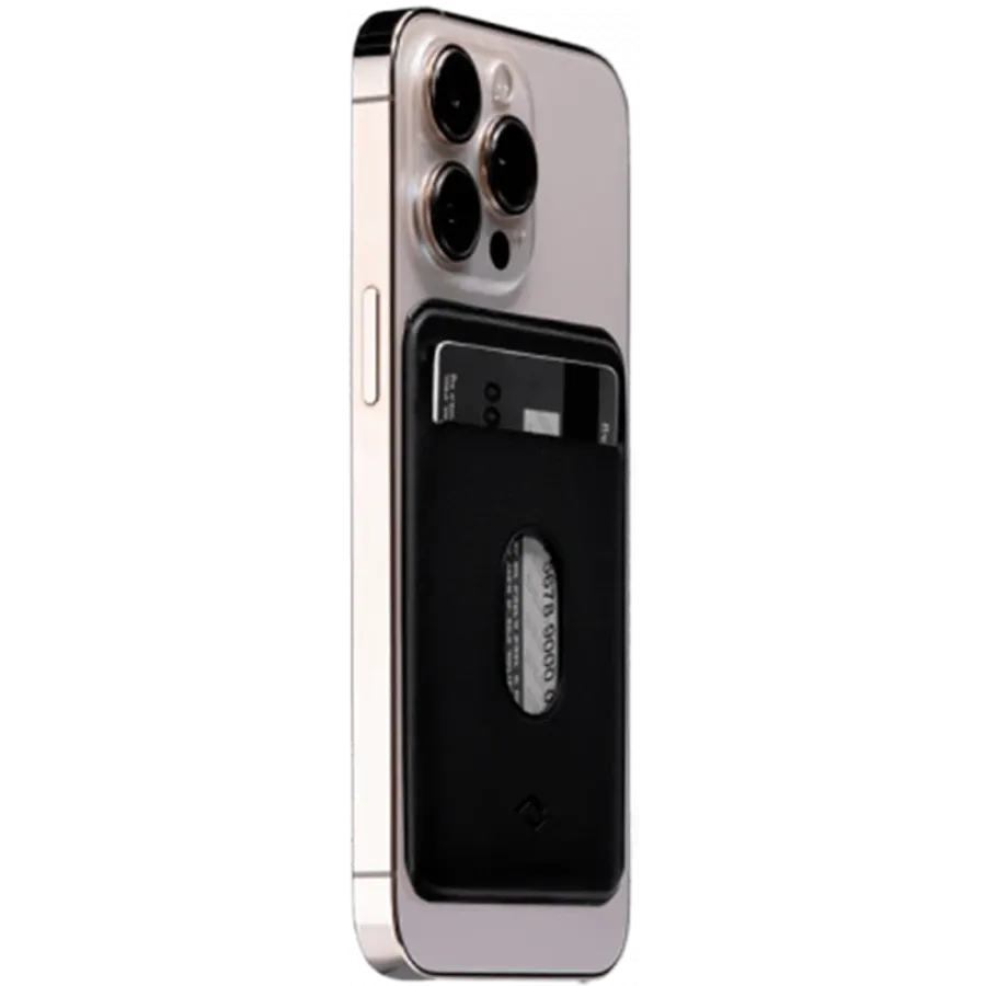 photo 2 - PITAKA Wallet MagEZ Card Sleeve 3 с MagSafe Чёрный для iPhone