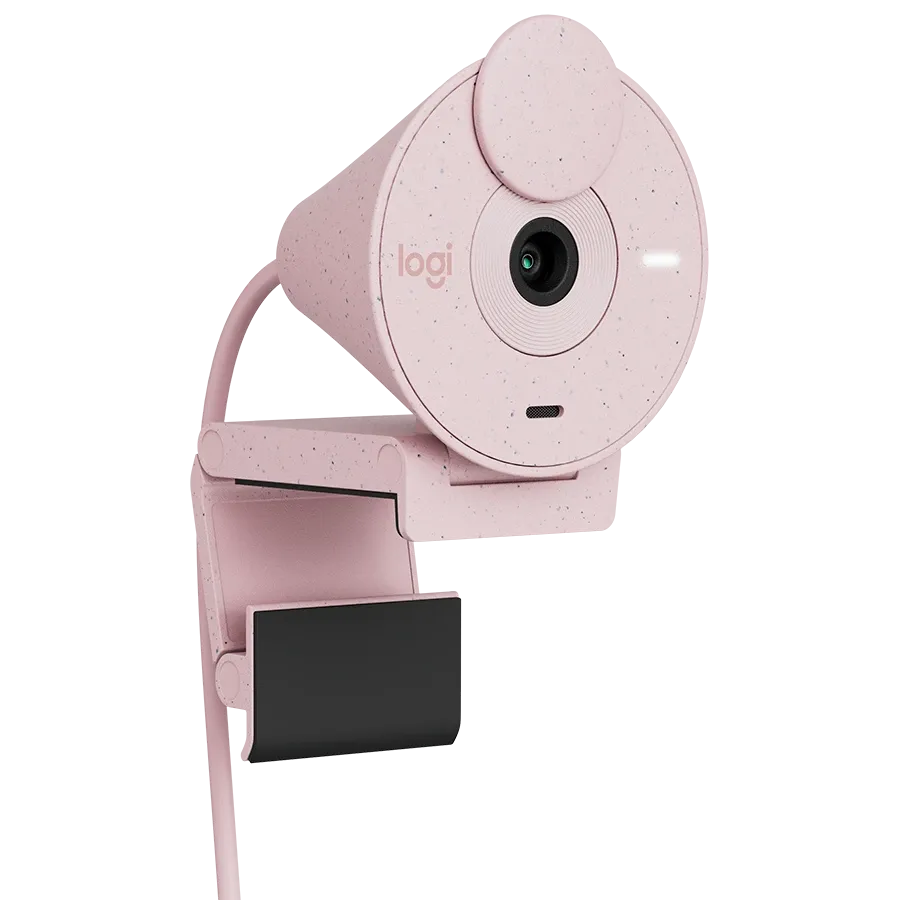 photo 3 - Веб-камера LOGITECH Brio 300 Full HD USB Rose (L960-001448)