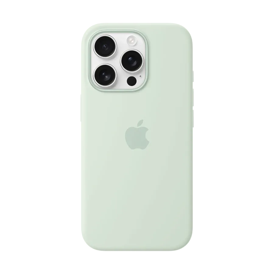 photo 1 - APPLE Чохол силіконовий з MagSafe Aquamarine для iPhone 16 Pro
