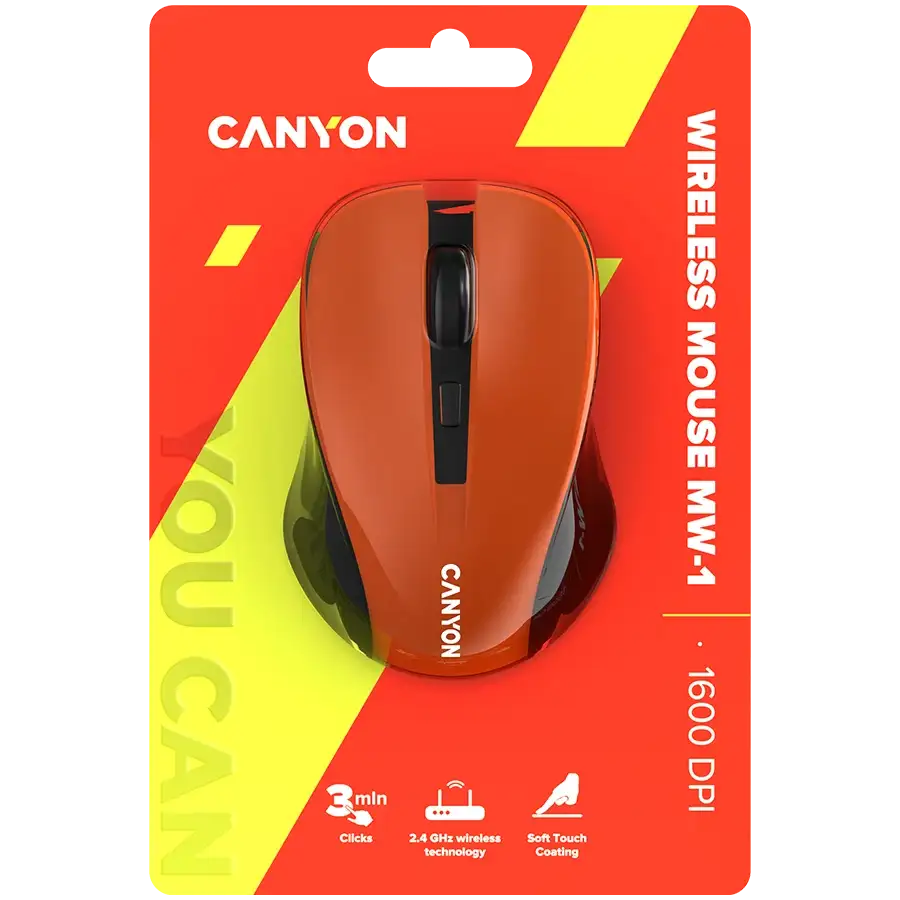 Мышь CANYON Orange (CNE-CMSW1O) – photo 6