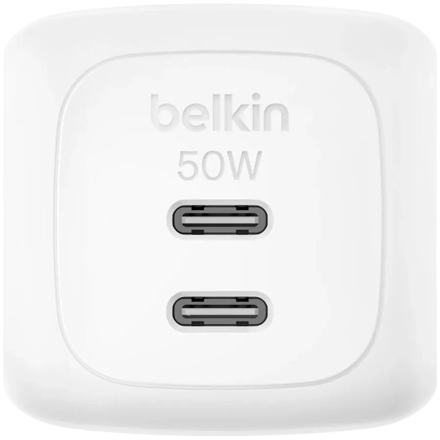 BELKIN Power Adapter 2*USB-C, 50 W – photo 2