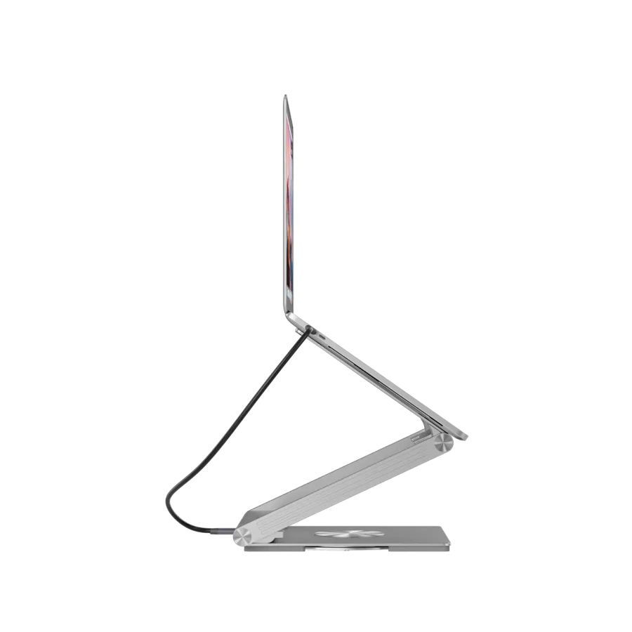 photo 3 - Подставка CANYON для ноутбука с адаптером, Серый