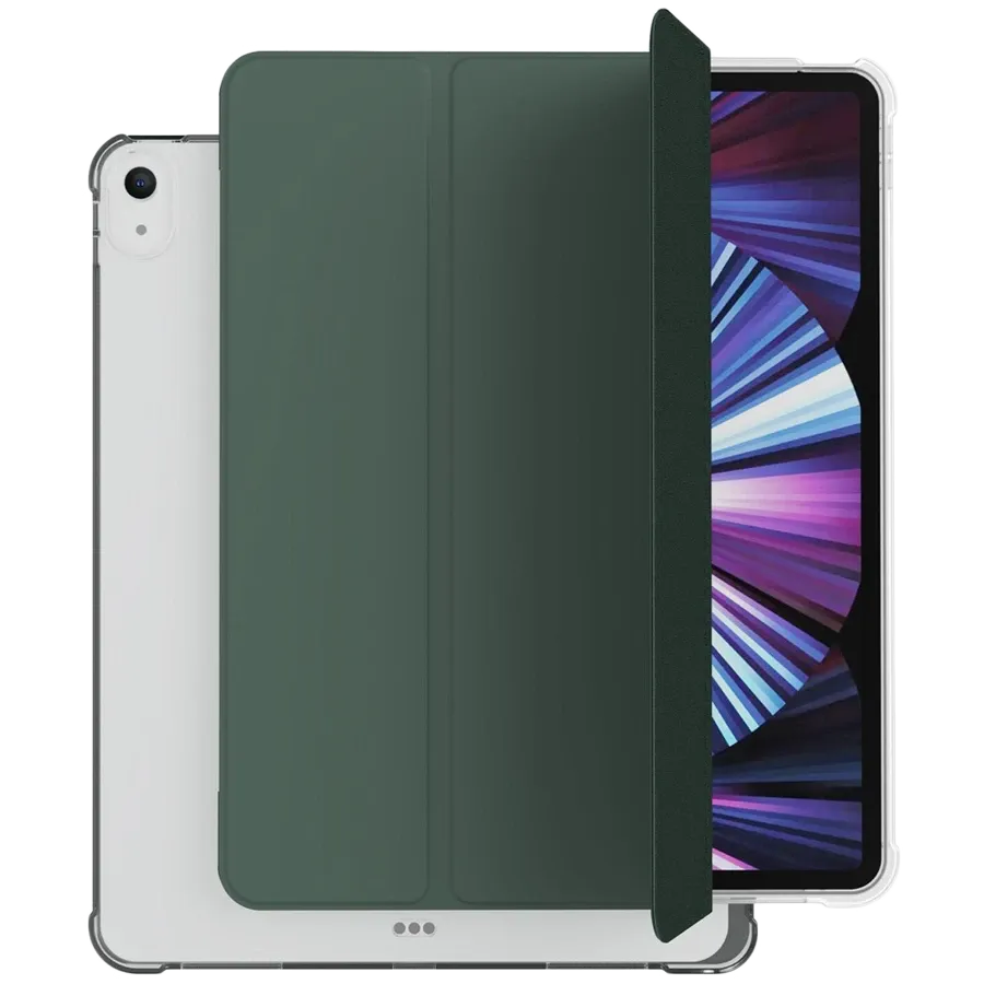 photo 1 - Чехол VLP Smart Folio для iPad Air (Gen.4),  Dark Green