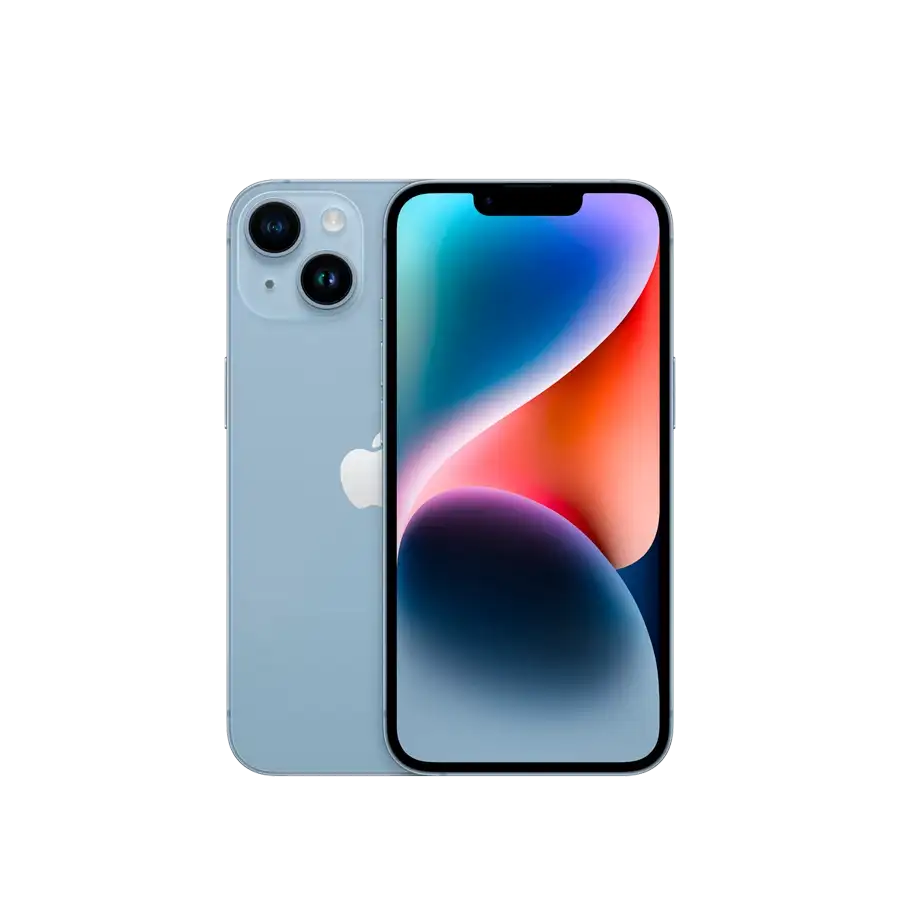 iPhone 14, 128 ГБ, бу, Синий – photo 1