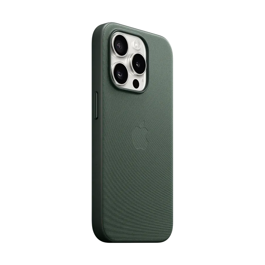 photo 2 - Case Apple FineWoven with MagSafe for iPhone 15 Pro, Evergreen