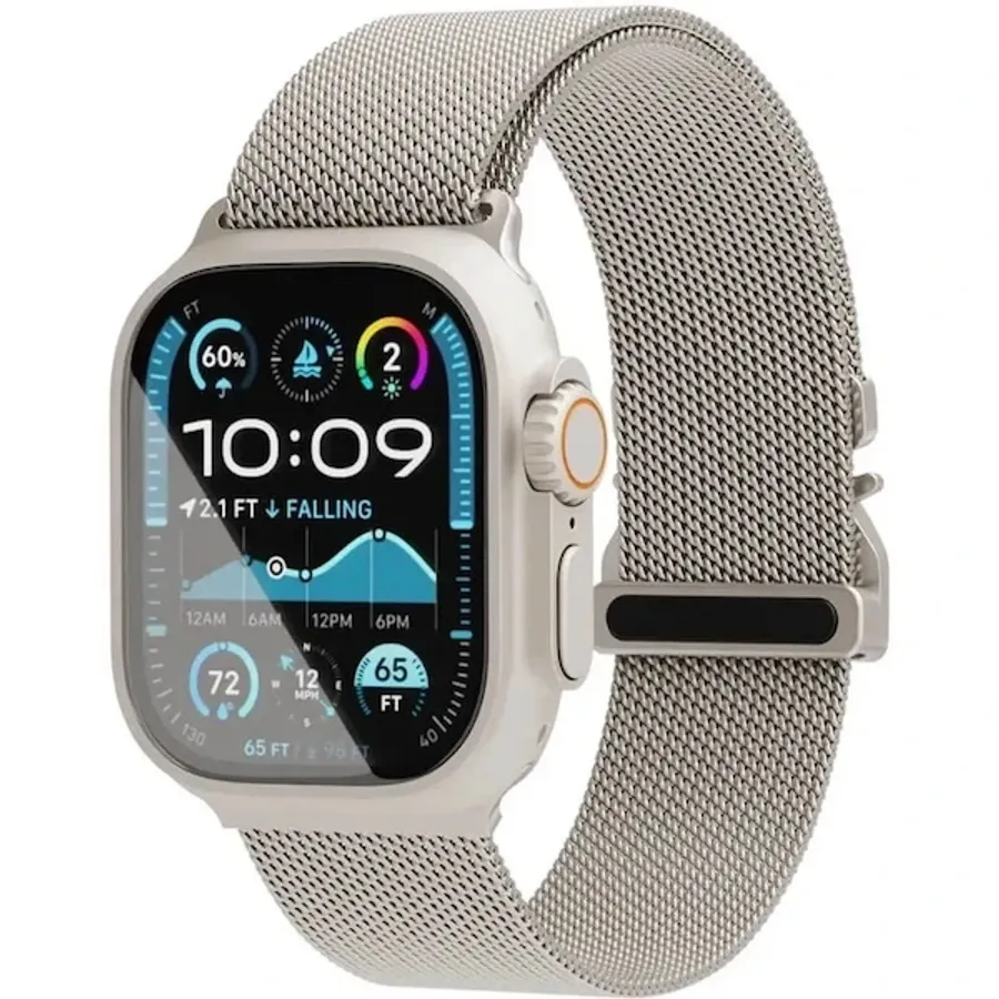 photo 1 - Ремешок VLP Milanese Band Pro для Apple Watch 42/44/45 Milanese Band Pro Титан
