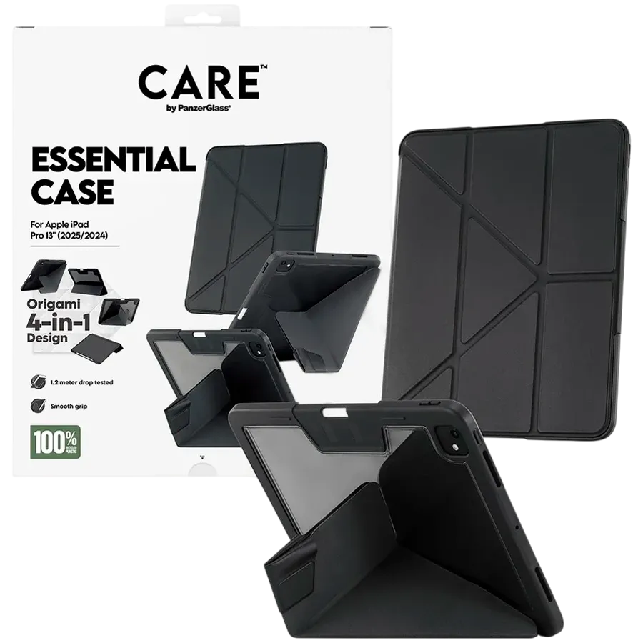 photo 1 - PANZERGLASS Smart Cover Essential  Black for iPad Pro 13 (M4)/Pro 13 (M5)