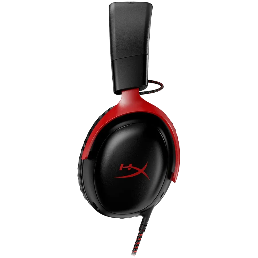 photo 2 - Игровые наушники HYPERX Cloud III, Чёрно-красные