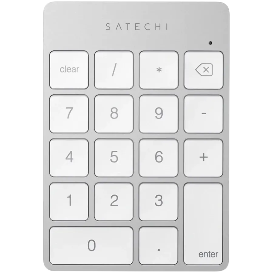 photo 1 - Клавиатура Satechi Aluminum Slim Numpad, Серебристый