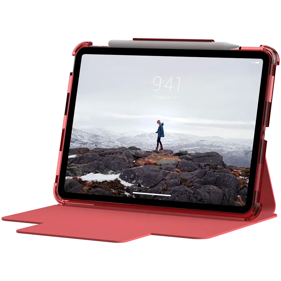 photo 4 - UAG Чехол Smart Cover Lucent  Глиняный для iPad Air (5-го поколения)