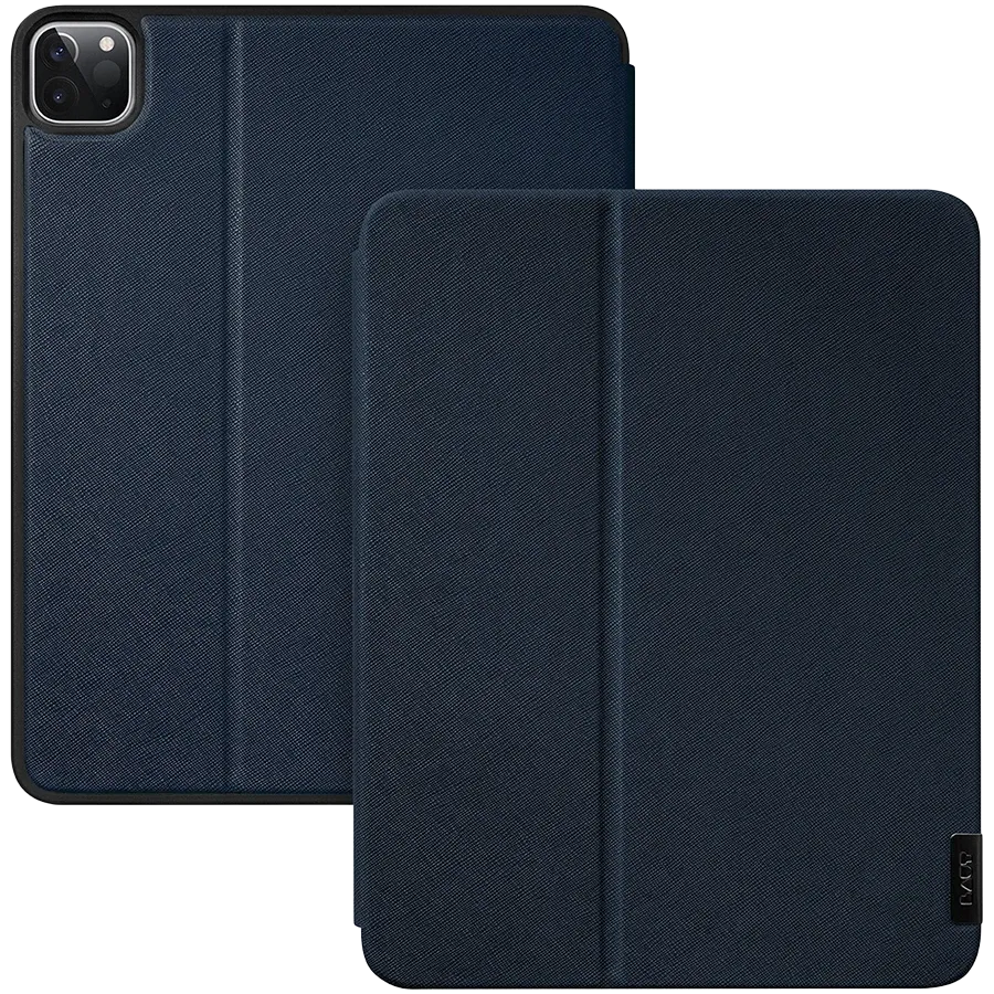 photo 1 - Обложка Smart Folio LAUT PRESTIGE Folio Синяя для iPad Pro 12,9 дюйма (3-го, 4-го и 5-го поколения)
