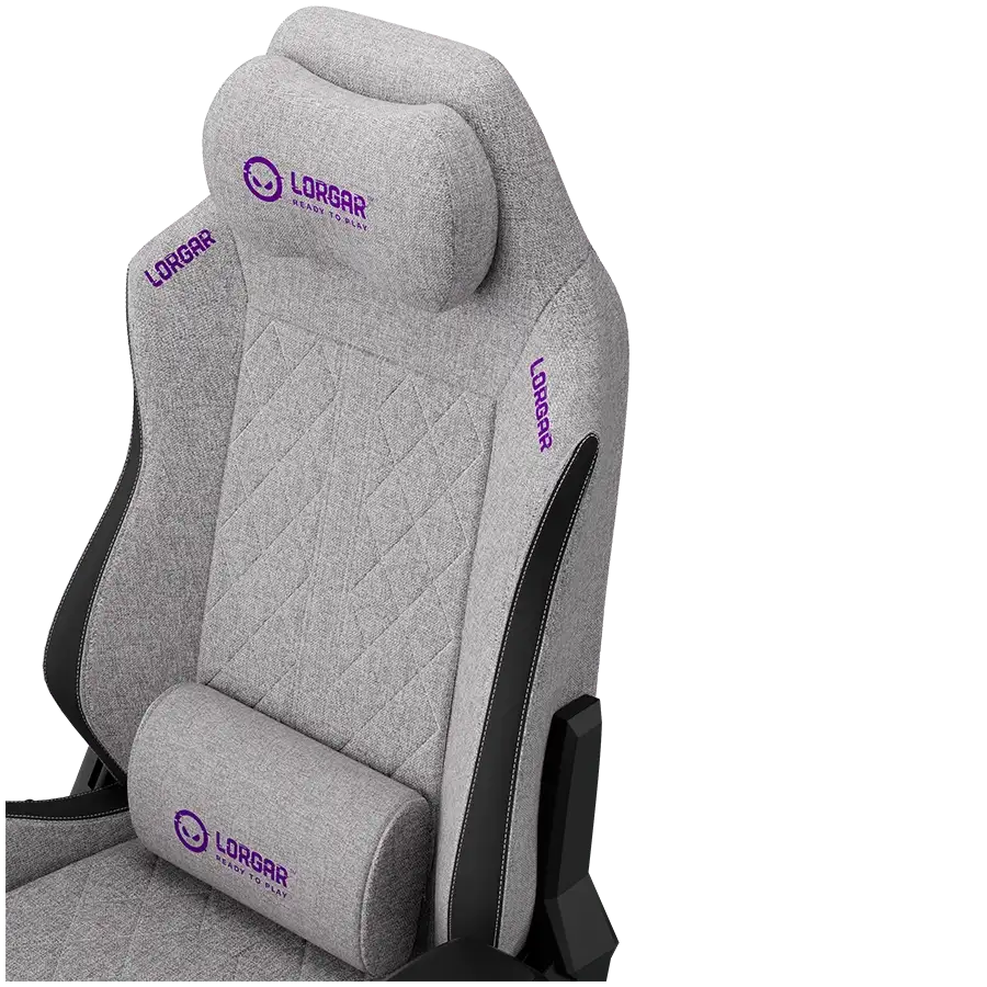 Игровое кресло LORGAR CHA 41, Gray/Purple – photo 19