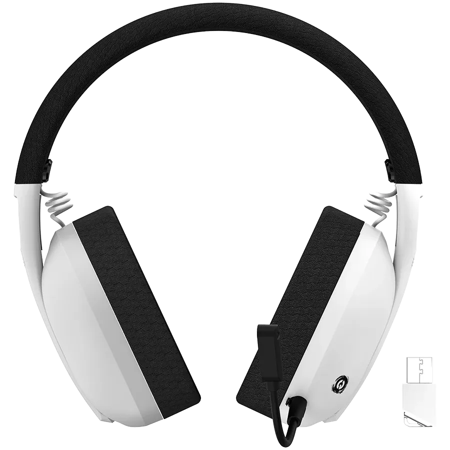 photo 2 - CANYON Ego GH-13 {Провідне і бездротове} Гарнітура, Білий