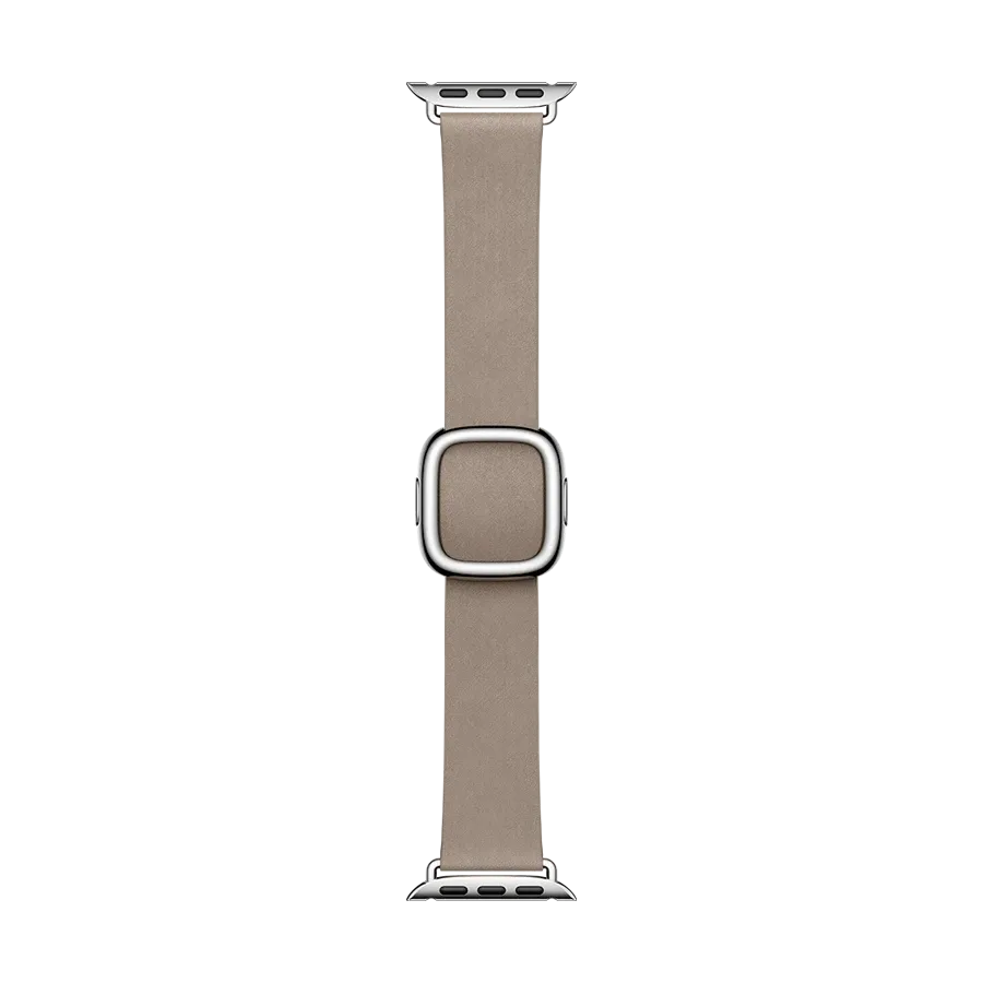 photo 2 - Kəmər Apple Modern Buckle, Apple Watch üçün, 38/40/41 mm, M, Sarımtıl/qəhvəyi