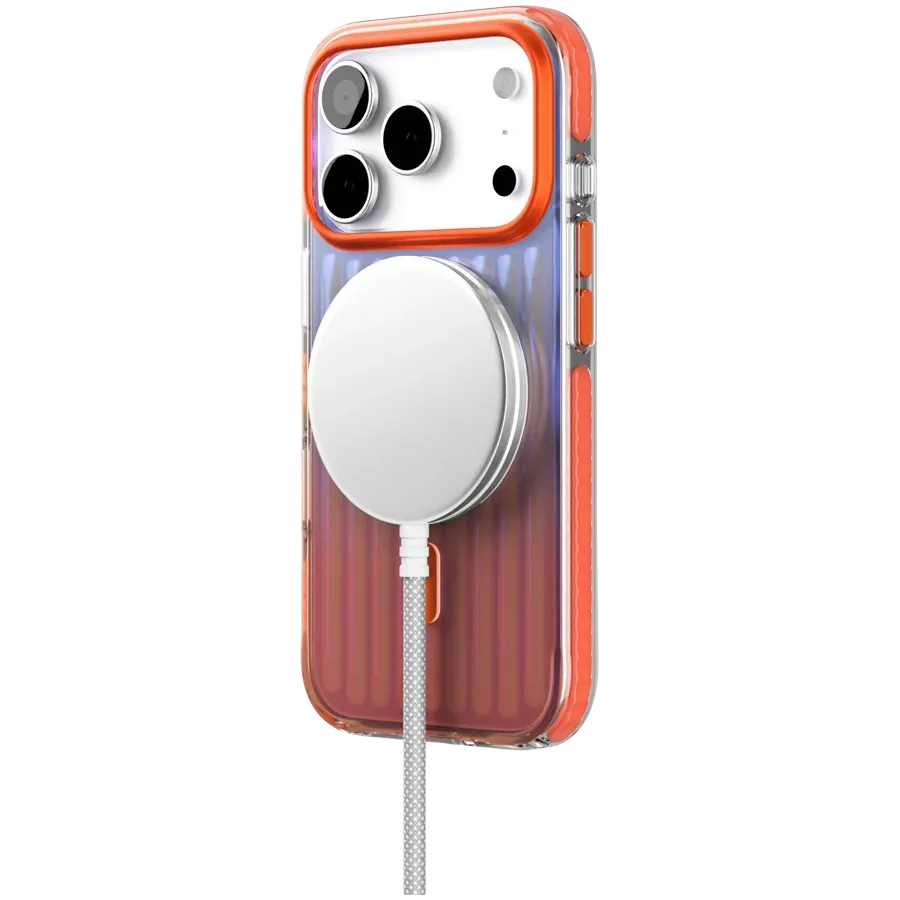 photo 4 - VLP Чехол Pulse с MagSafe Оранжевый для iPhone 17 Pro