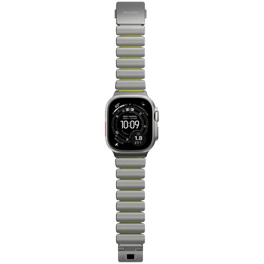 photo 4 - NOMAD Band Extension Stratos Band Natural Hardware/Volt за Apple Watch 44 mmApple Watch 45 mmApple Watch 46 mmApple Watch 49 mm 46/49 mm