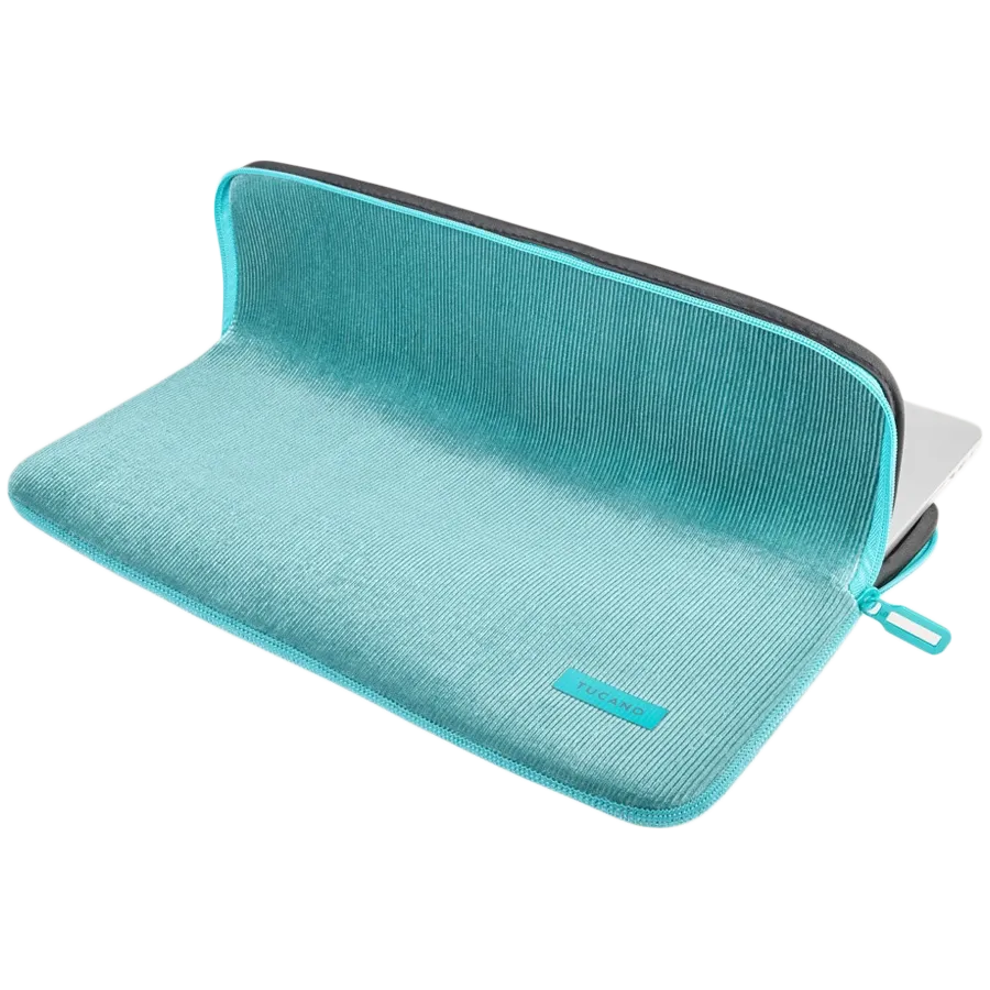 photo 4 - TUCANO Sleeve VELLUTO Light Blue for MacBook Pro 16/Notebook up to 15.6"