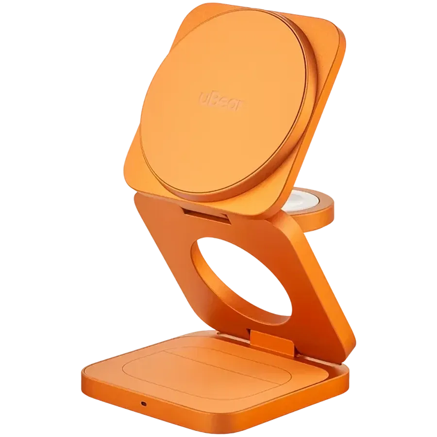 photo - UBEAR Беспроводное зарядное устройство to USB Тип C, 35, Оранжевый