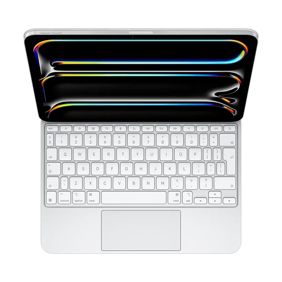 photo 2 - Apple Keyboard Case Magic Keyboard  White for iPad Pro 11 (M4)/Pro 11 (M5)