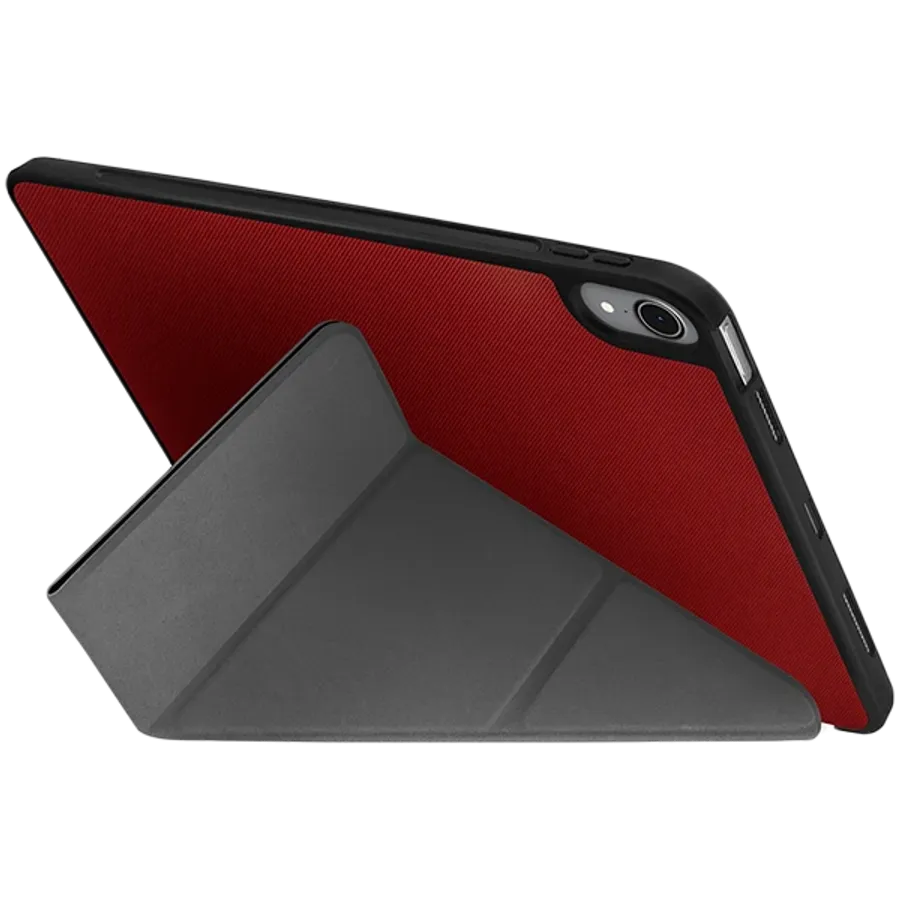 photo 3 - UNIQ Smart Folio Transforma Rigor  Red for iPad Air (4th generation)