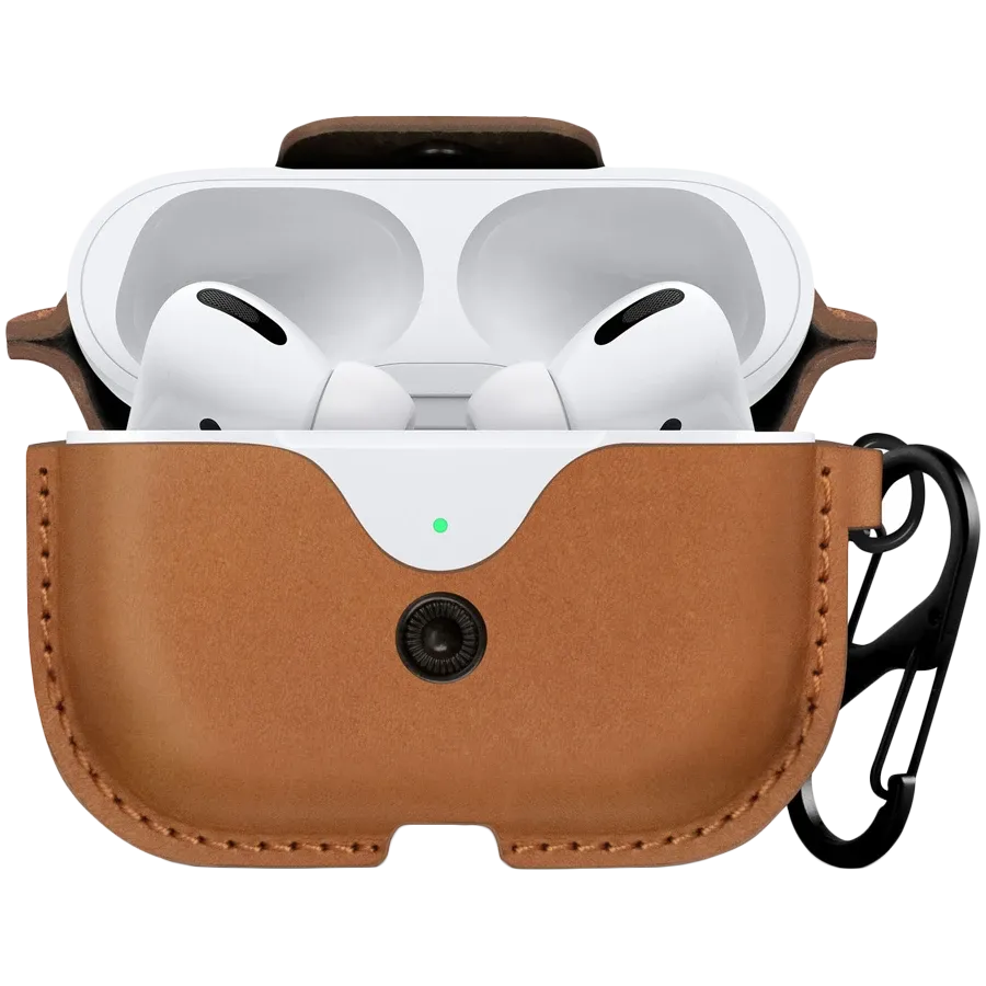 photo 2 - TWELVE SOUTH Case AirSnap Pro Cognac for AirPods Pro