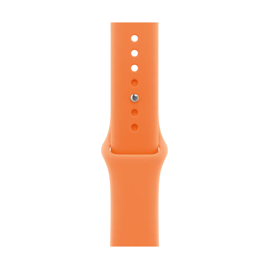 photo 1 - Apple 46mm Sport Band - S/M & M/L Band Extension for Apple Watch 44/45/46/49 mm, Size M/L, Clementine