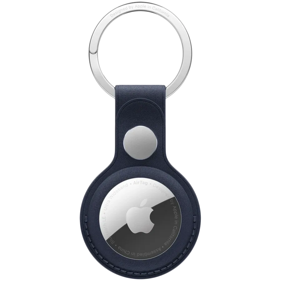 photo 1 - Apple  за AirTag, Тёмно-СинийFineWoven Key Ring