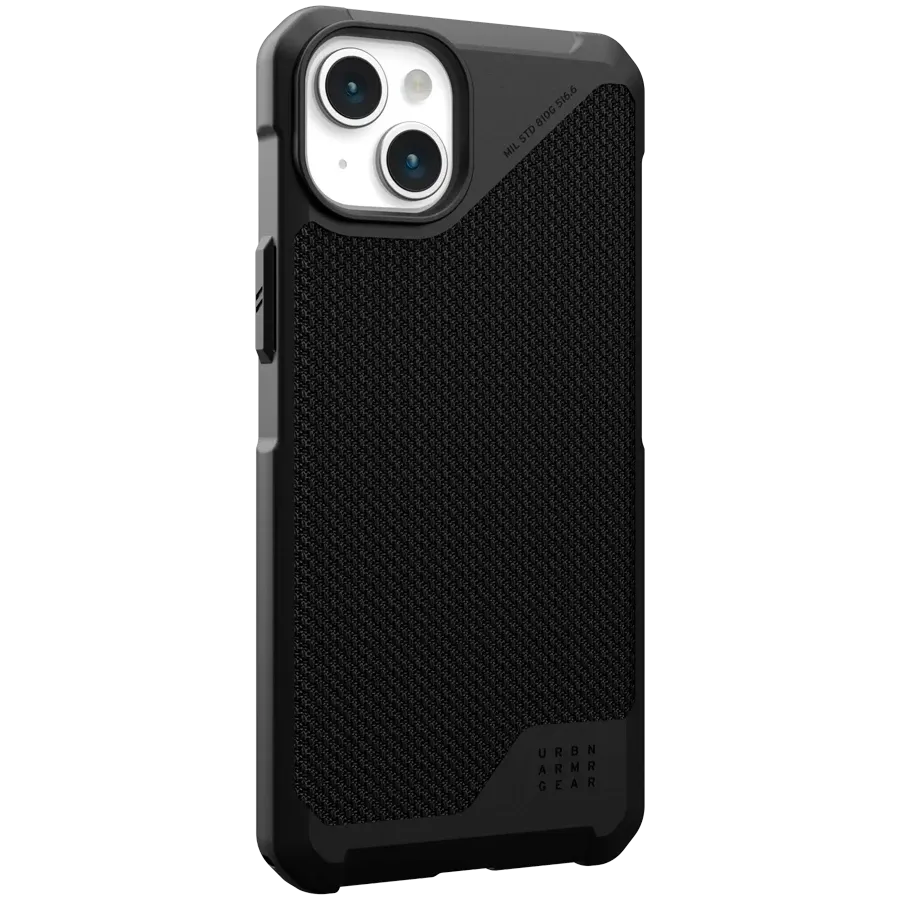 photo 3 - Husă UAG Metropolis LT cu MagSafe pentru iPhone 15 Plus, Kevlar Black