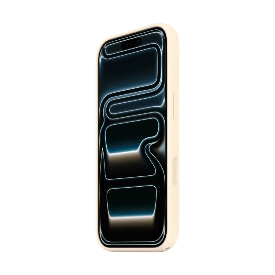 photo 2 - Apple силиконовый чехол с MagSafe Vanilla для iPhone 17 Pro