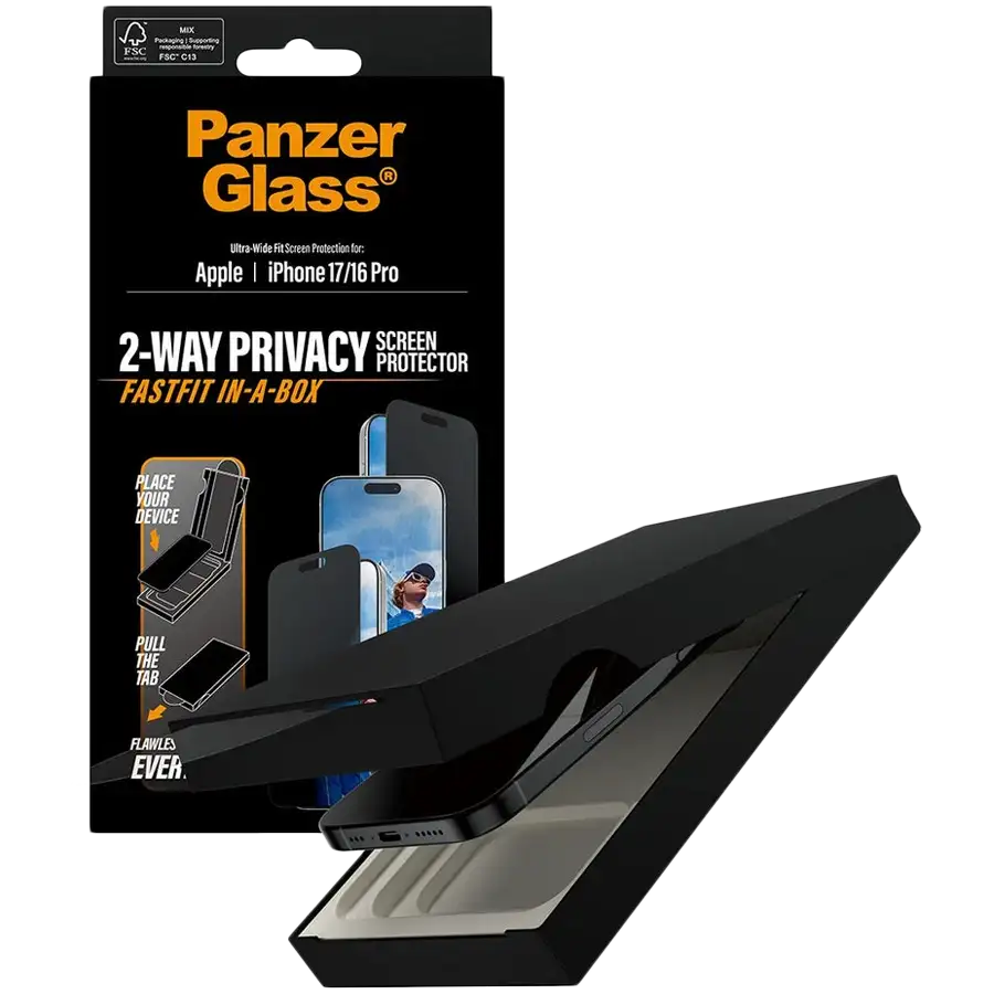 Sticlă de protecție PANZERGLASS pentru iPhone 17/16 Pro – photo 5
