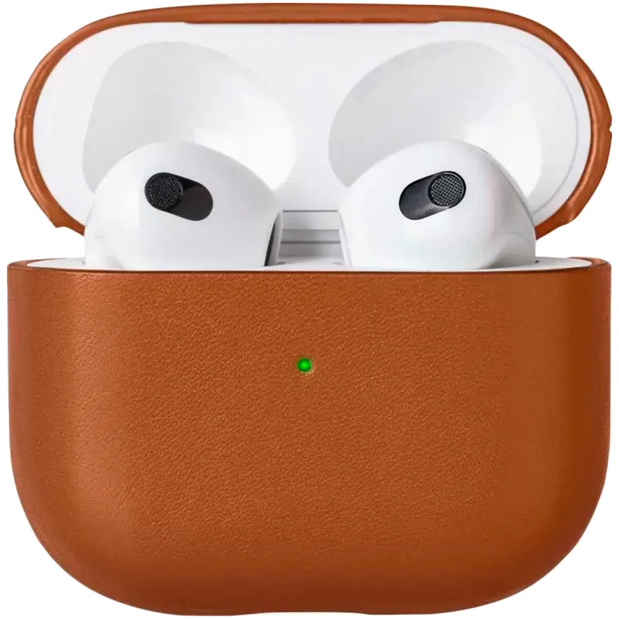 photo 3 - NATIVE UNION Պատյան LEATHER CASE  Tan for AirPods (Gen3)