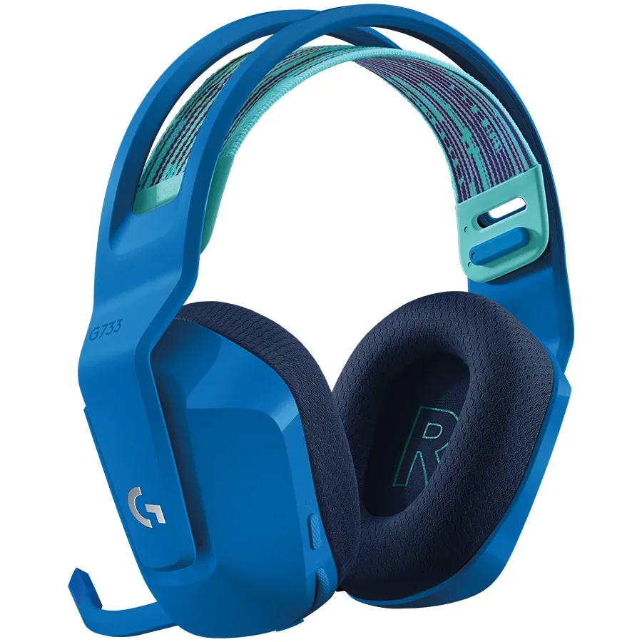 photo 3 - LOGITECH G733 Wireless Headset, Blue