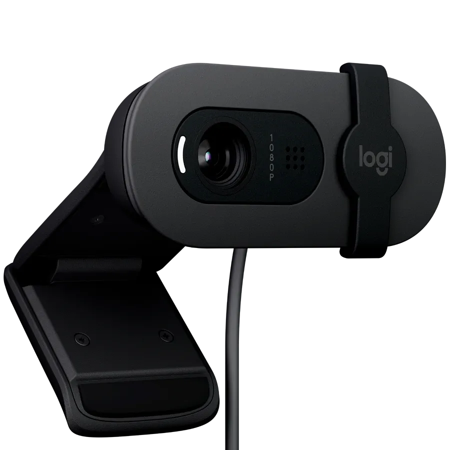 photo 3 - Веб-камера LOGITECH Brio 100 Full HD Webcam - GRAPHITE - USB - EMEA28-935 (L960-001585)