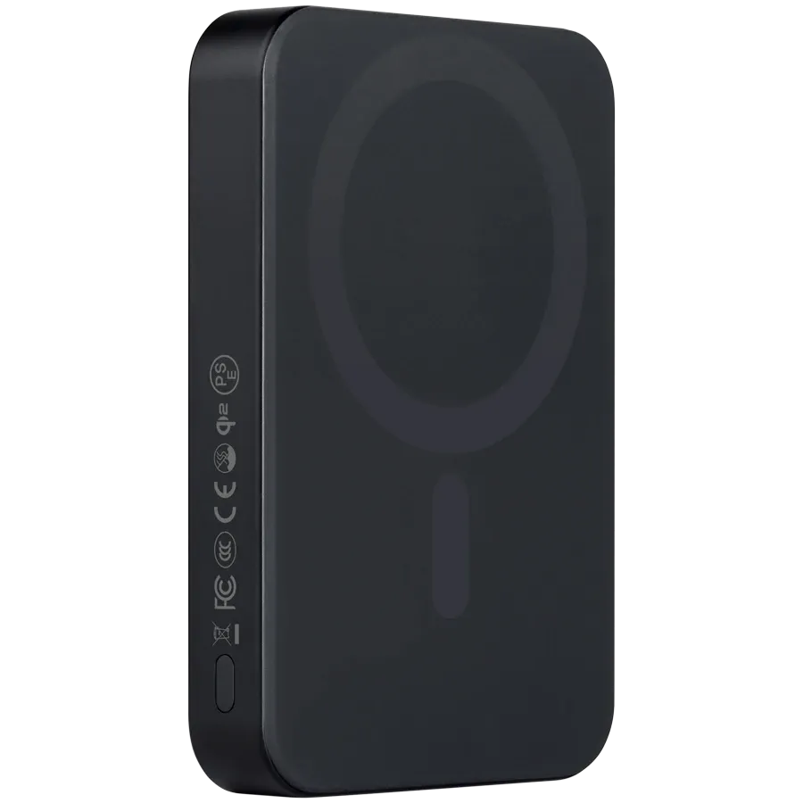 photo 3 - Портативное зарядное устройство PITAKA Qi 2, 10000 мА·ч, Чёрный