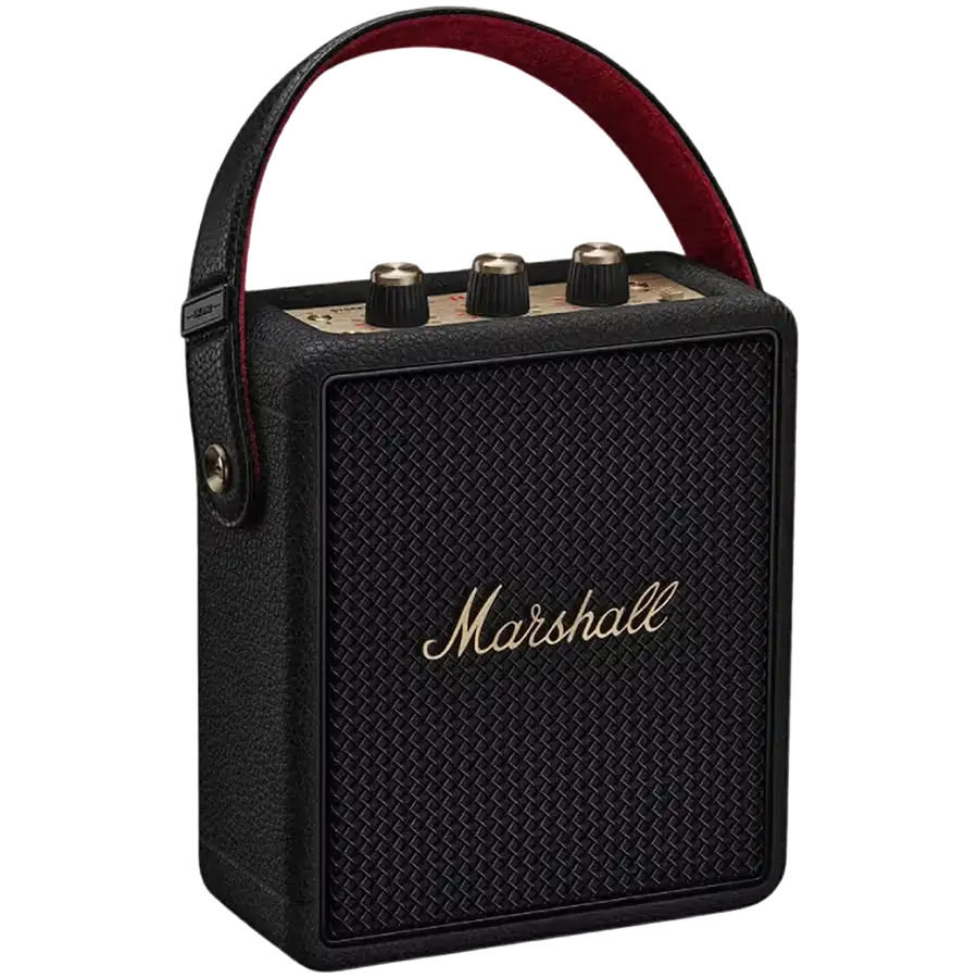 MARSHALL Портативна акустична система Stockwell III, Black and Brass – photo