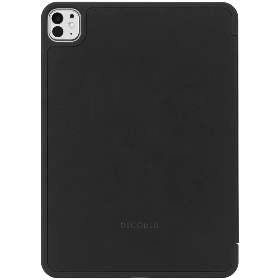 photo 3 - Чехол DECODED Smart Folio из текстурированного силикона для iPad Pro 11 (M4/M5), Угольно-чёрный
