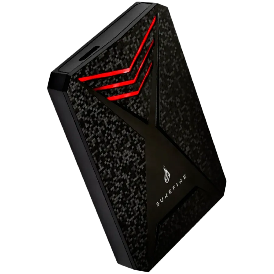 photo 2 - Внешний SSD-накопитель VERBATIM Surefire GX3, 512 ГБ, Чёрный