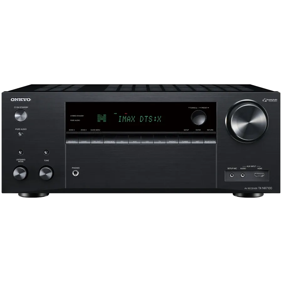 photo 1 - Onkyo TX-NR7100 9.2 арналы AV-ресивер THX Certified, қара