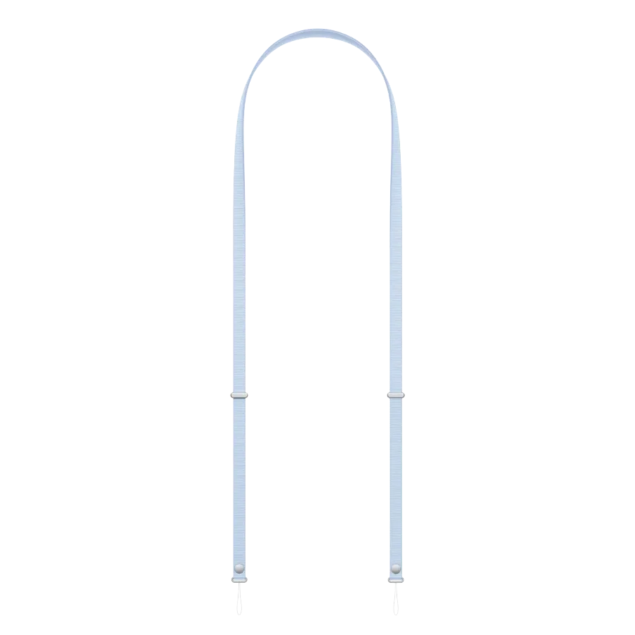 Apple Crossbody Strap, Crisp Blue – photo