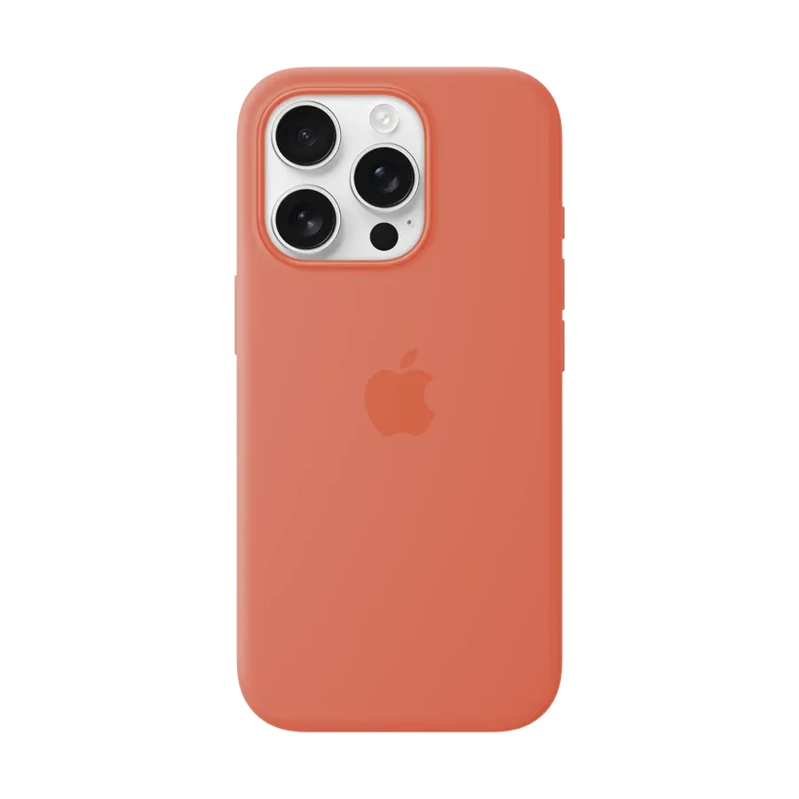 photo 1 - Apple силиконовый чехол с MagSafe Tangerine для iPhone 16 Pro