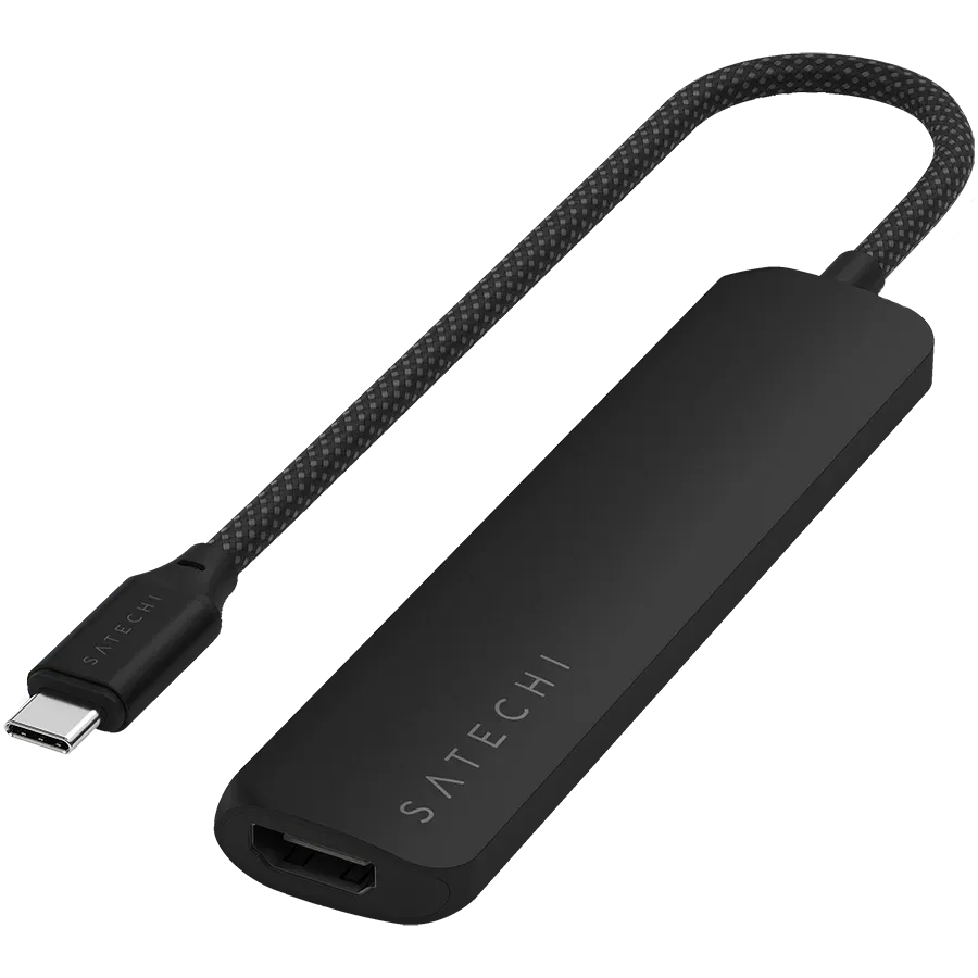 photo 2 - SATECHI  Slim 6 Multiport  Multiport Adapter  Black