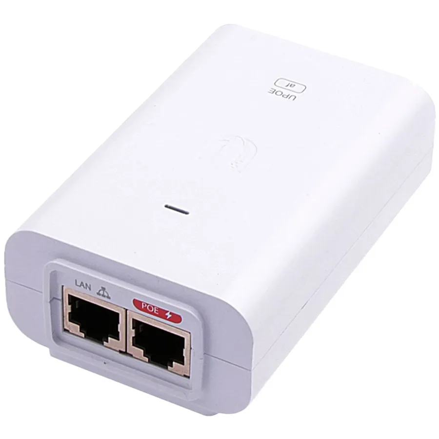 photo - Adaptor PoE Ubiquiti U-POE-af, 15W, White