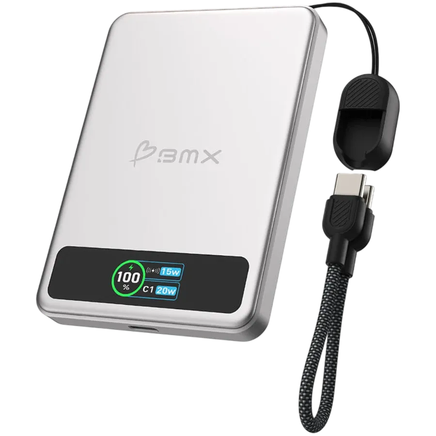 photo 2 - BMX SolidSafe 5K Power Bank, Silver