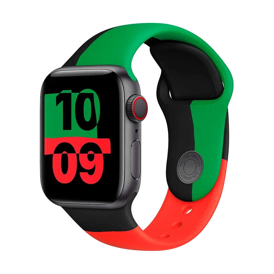 photo 2 - Curea APPLE Sport Band pentru Apple Watch 40mm, Regular, Black