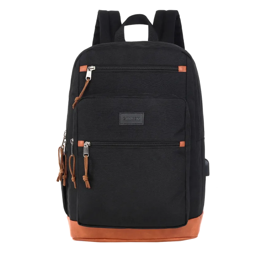 CANYON Рюкзак ноутбуков backpack для 15.6"  Чёрный для MacBook Pro 14/MacBook Pro 15/Ноутбук до 15.6" – photo 2